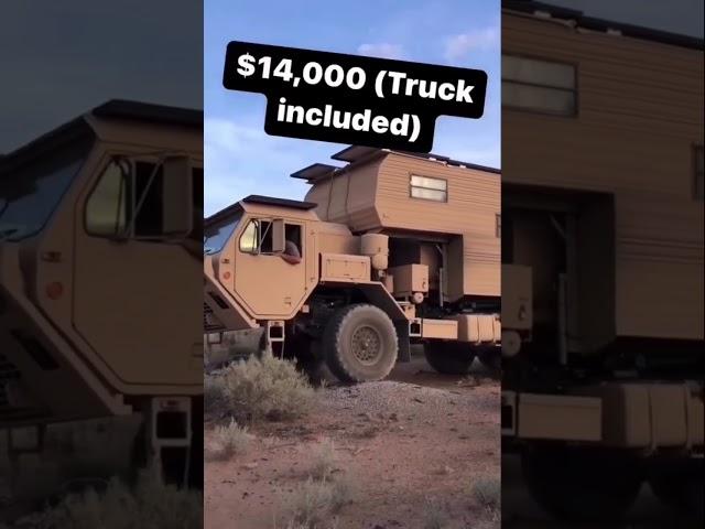 Military truck for overlanding! : @startupslick #adventure #6x6