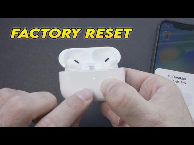 AirPods Pro 2 : How to Factory Reset