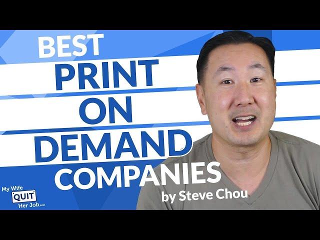 10 Best Print On Demand Companies For Custom Products