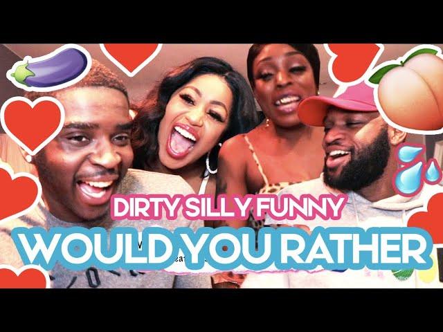 WOULD YOUR RATHER GAME? THE DUMBEST FUNNIEST QUESTIONS FT. BKCHAT CAST #GANG