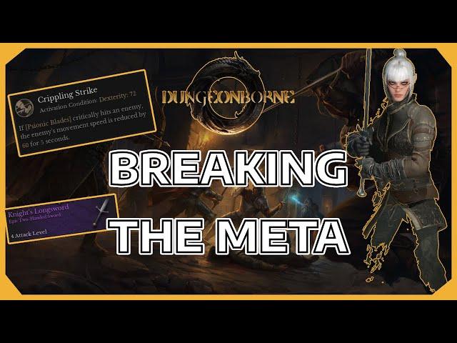 BREAKING THE META | SWORDMASTER | DUNGEONBORNE EA