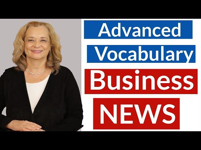 Advanced Vocabulary and Pronunciation Practice from with the Newspaper