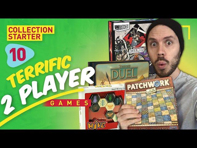 10 Terrific TWO PLAYER Board Games | Collection Starter