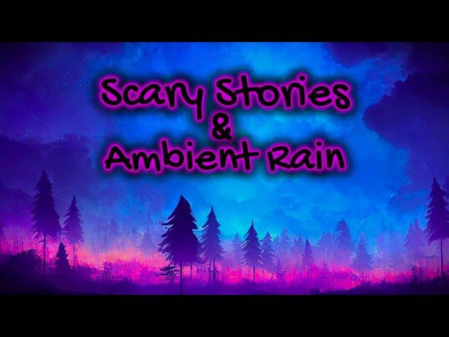 Stay Awhile, and Listen | Moody Ambience Video | Scary Stories and Rain | Sleep and Relax | 8 HOURS