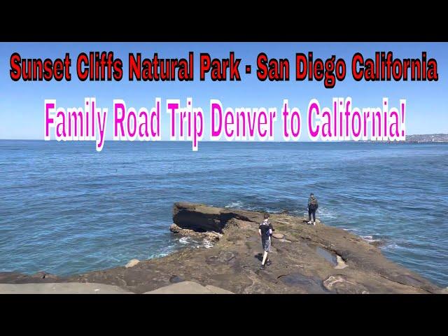 Sunset Cliffs Natural Park - San Diego California - Places To Visit Southern California 4K