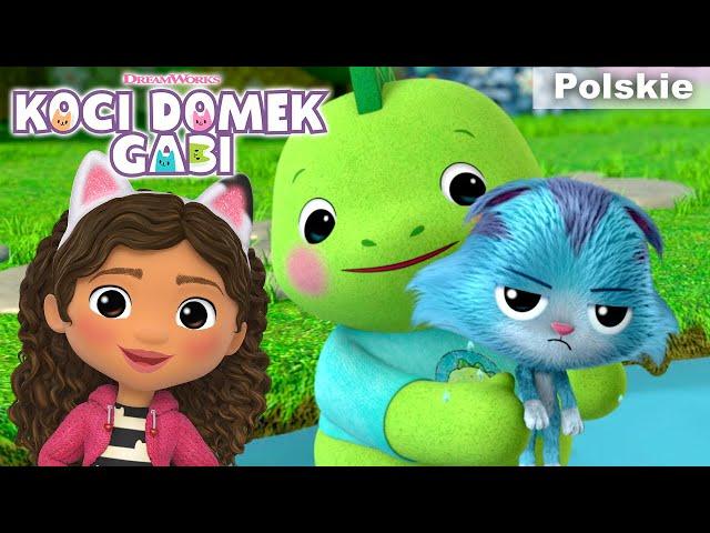 Kotki Gabi hodują dinozaura | KOCI DOMEK GABI | Netflix