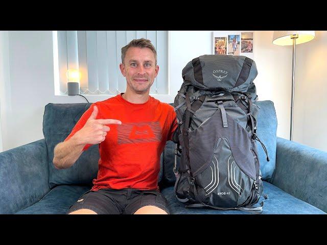 Osprey Exos 48 Backpack Review - the BEST lightweight backpacking bag?