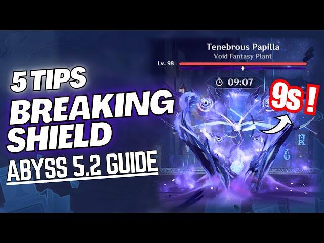 No Natlan Units? | EASY TIPS on Tenebrous Papilla in Spiral Abyss 5.2~ Genshin Impact