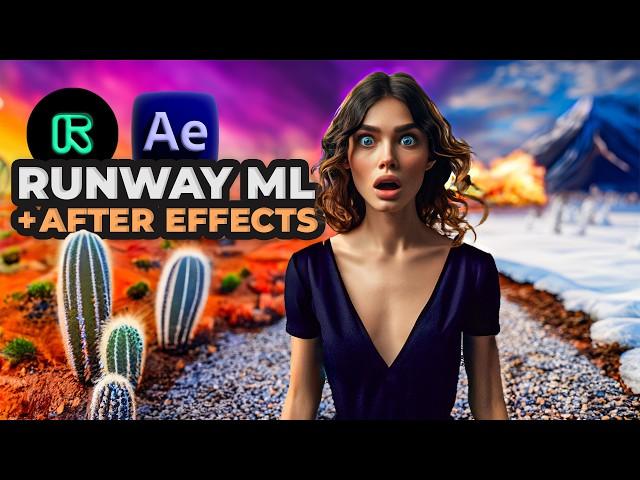 Generative AI for Video: Runway ML + After Effects VFX Compositing Mastery