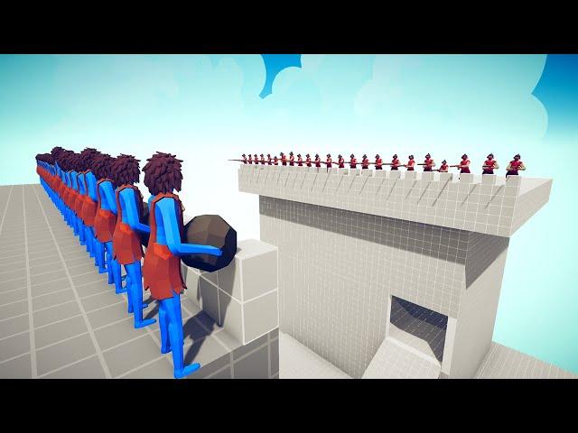 Tower Capture Tournament Simulation Map | Totally Accurate Battle Simulator TABS