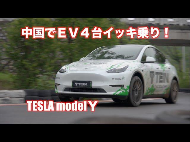 このクルマにはTEINが必需品  TESLA model Y