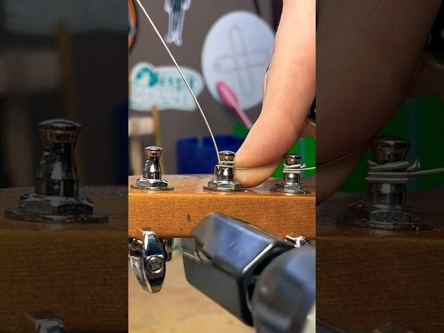 Correct string winding