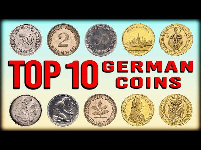 TOP 10 Most Valuable German Coins Worth "BIG MONEY!"