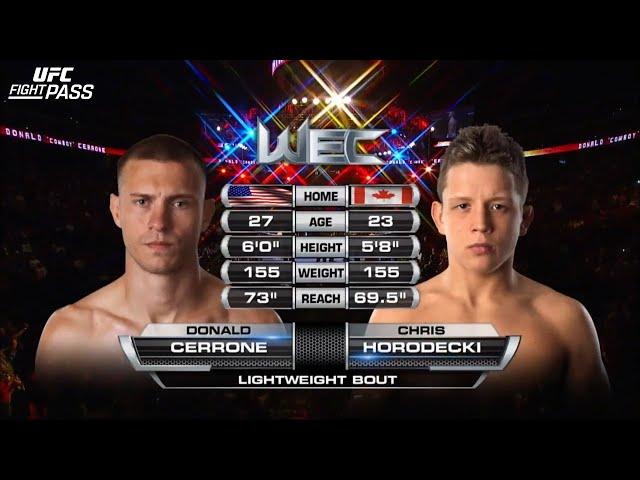 WEC 53: Donald Cerrone vs Chris Horodecki | December 16, 2010