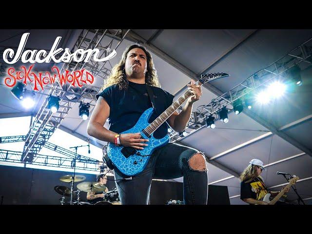 Drain's Cody Chavez | Artist Interview | Jackson Guitars at Sick New World Festival 2024