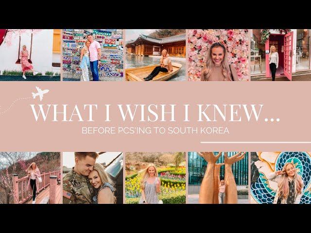 What I Wish I Knew Before PCS'ing to South Korea - CAMP HUMPHREYS PCS VLOG