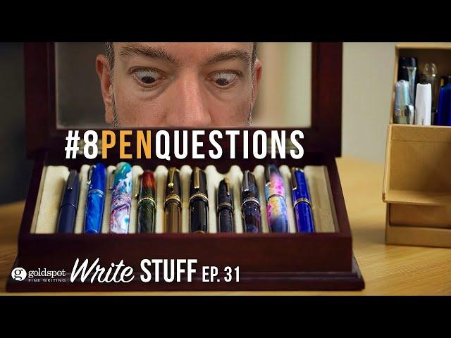 Tom answers #8penquestions - The Write Stuff ep. 31