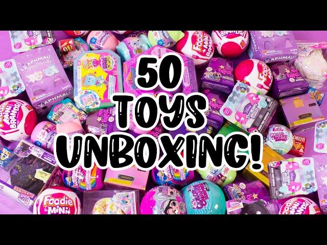 Unboxing 50 NEW Blindbags! HUGE Unboxing Party