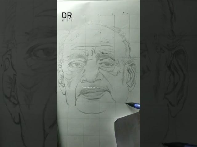 if u like my artwork ️ please do subscribe ️ Dinesh Rai Arts #art #shorts #sardarvallabhbhaipatel