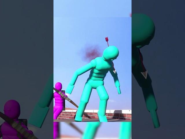 Smart AI Does a Trickshot #shorts #npc #ai #ragdoll