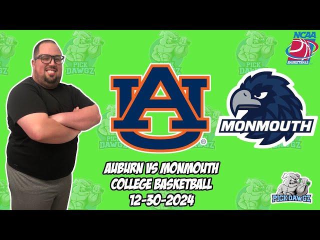 Auburn vs Monmouth 12/30/24 Free College Basketball Picks and Predictions | NCAAB Pick