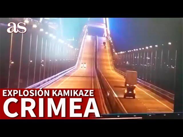 CONFLICTO UCRANIA - RUSIA | El PUENTE de CRIMEA, VOLADO por un camión KAMIKAZE | Diario AS