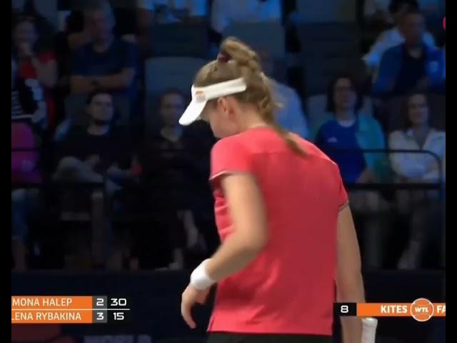 Tennis Daily Kz 20.12.2024| WTL Рыбакина  - Халеп 6:4 #rybakina #halep full match Rybakina-Halep