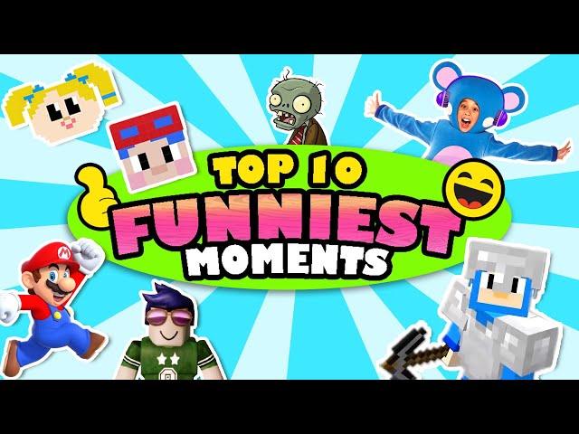 Top 10 Funniest Moments | Mother Goose Club Let's Play