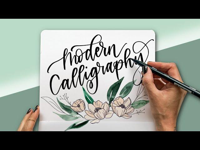 Learn Modern Calligraphy 4 Easy Steps 1 Intro