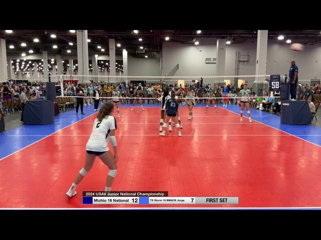 7.3.24: Michio Chicago VBA 16 National v TX Storm 16 SMACK Jorge (Game 3 of