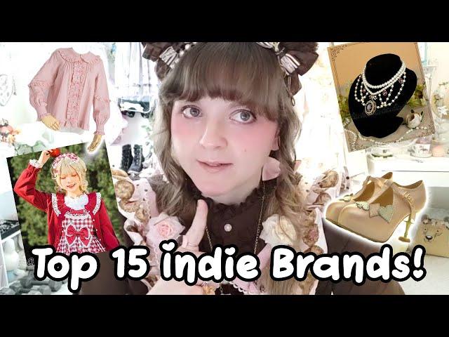 ️ TOP 15 UNHEARD OF LOLITA FASHION INDIE BRANDS