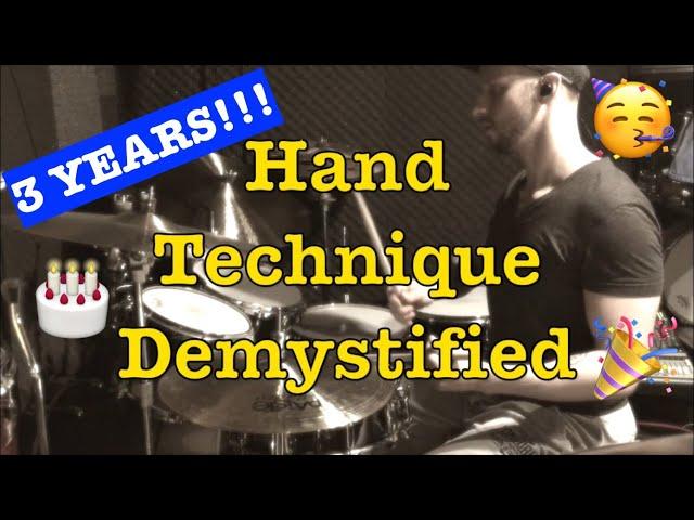 3 Years of HAND TECHNIQUE DEMYSTIFIED !!!