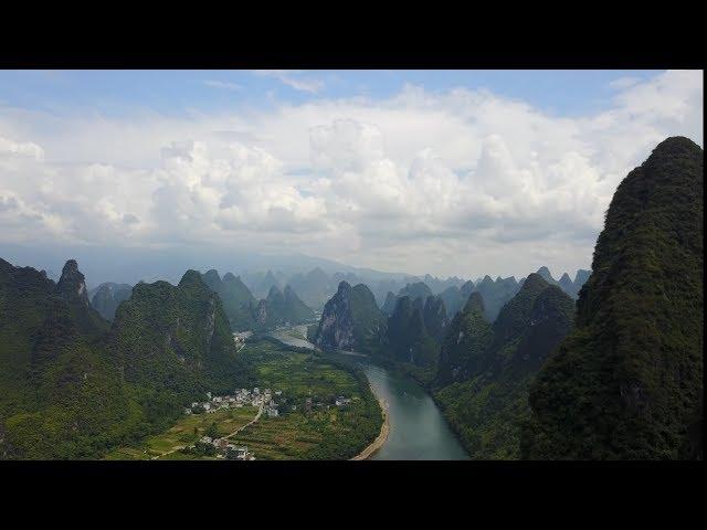 Epic Drone footage of China, Yangshuo Mountains - Sept 2017