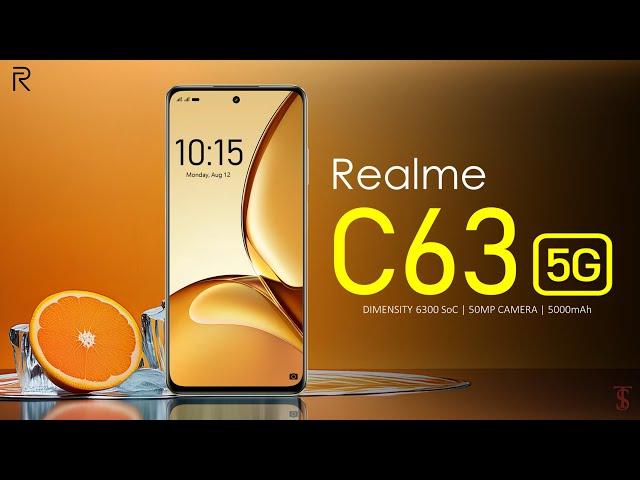 Realme C63 5G Price, Official Look, Design, Specifications, 8GB RAM, Camera, Features | #realmec63