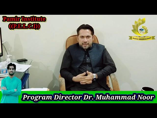 An interview with the director of Pamir Institute and Prime School Peshawar