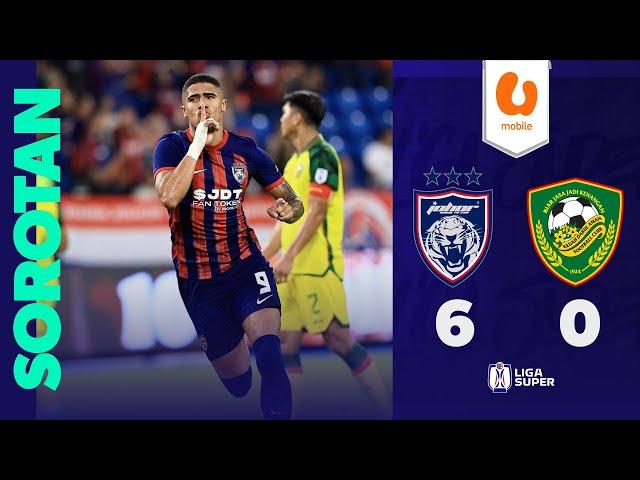 Johor Darul Ta'zim 6-0 Kedah Darul Aman | Sorotan Perlawanan Liga Super 2024/25 | #UMOBILE #UHOME5G