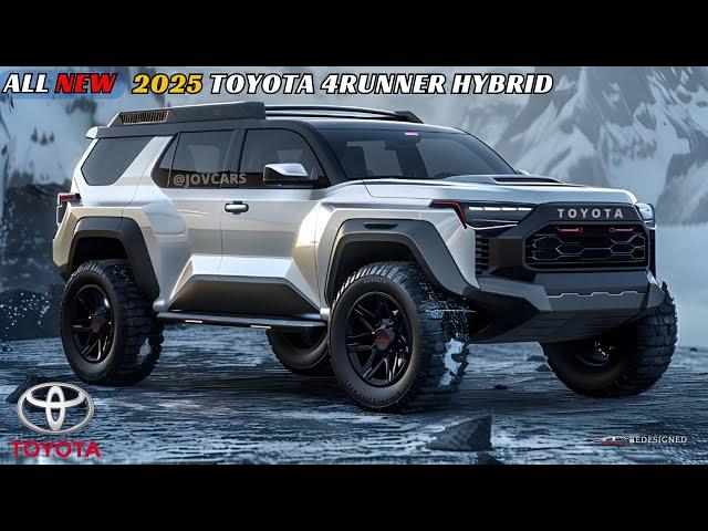 The All New 6Th Generation 2025 Toyota 4Runner Redesigned! REVEALED