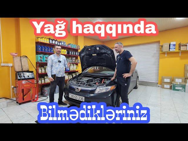 Hondalara hansı yağ tökülməlidir? | Yağ seçimində nəyə diqqət etməliyik? | Masterclass Rəşad usta