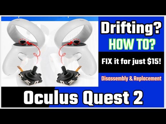 Oculus Quest 2 Meta Controller Disassembly & Joystick Replacement