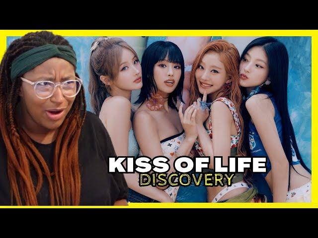 DISCOVERING KISS OF LIFE -  "Midas Touch" "STICKY"  "Te Quiero" & "NOBODY KNOWS" | REACTION