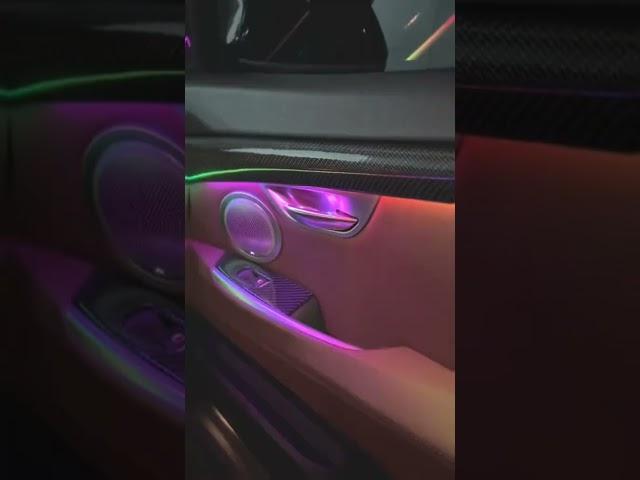 BMW 5 GT ambient light