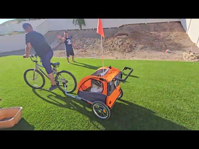 VEVOR Bike Trailer for Toddlers