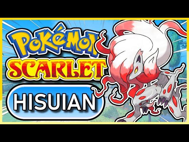 Pokémon Scarlet - Hisuian ONLY - Hardcore Nuzlocke