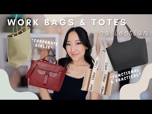 HANDBAG COLLECTION: all of my work bags and totes 