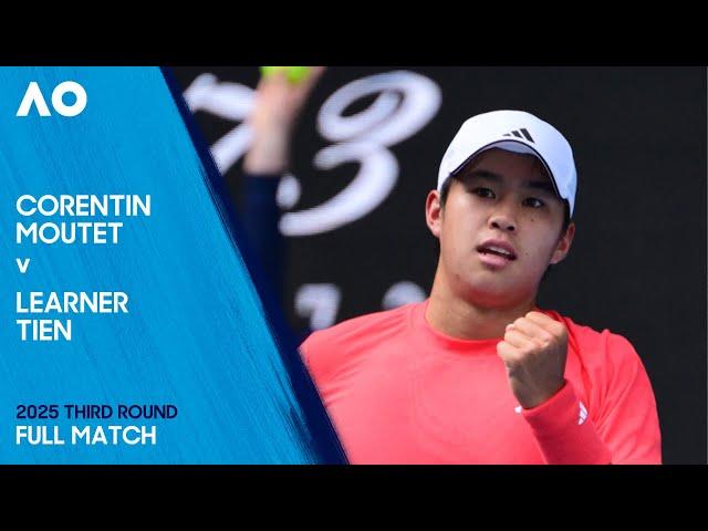 Corentin Moutet v Learner Tien Full Match | Australian Open 2025 Third Round