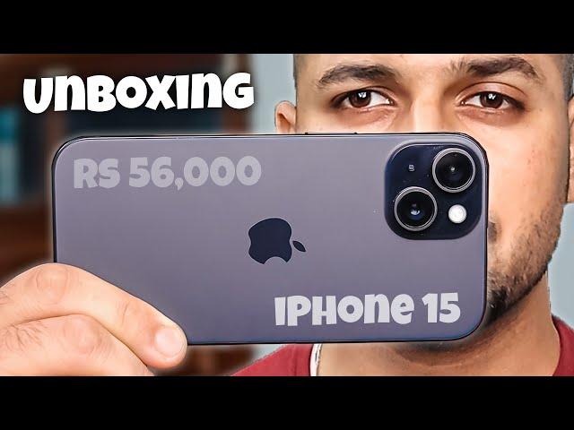 Apple iPhone 15 Black Colour Unboxing