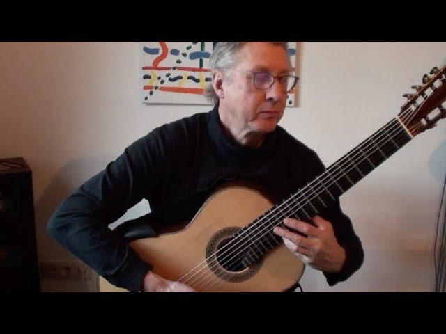 Thomas Etschmann playing "Saudade" by Yamandu Costa on a 7-string Stenzel guitar