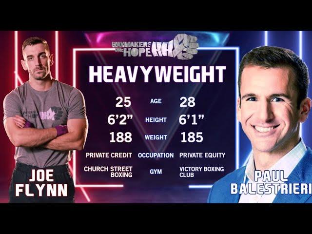 Joe Flynn vs Paul Balestrieri - Hope NYC X - Haymakers for Hope