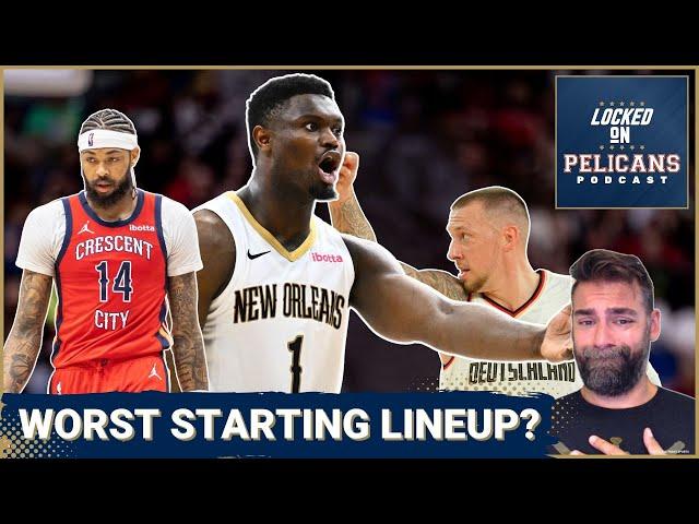 The New Orleans Pelicans might start their worst starting lineup on opening night