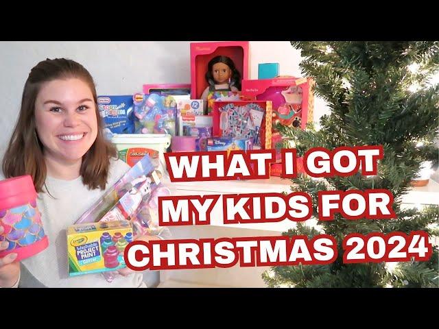 WHAT I GOT MY KIDS FOR CHRISTMAS 2024 // CHRISTMAS GIFT IDEAS 7, 5, 3, 1